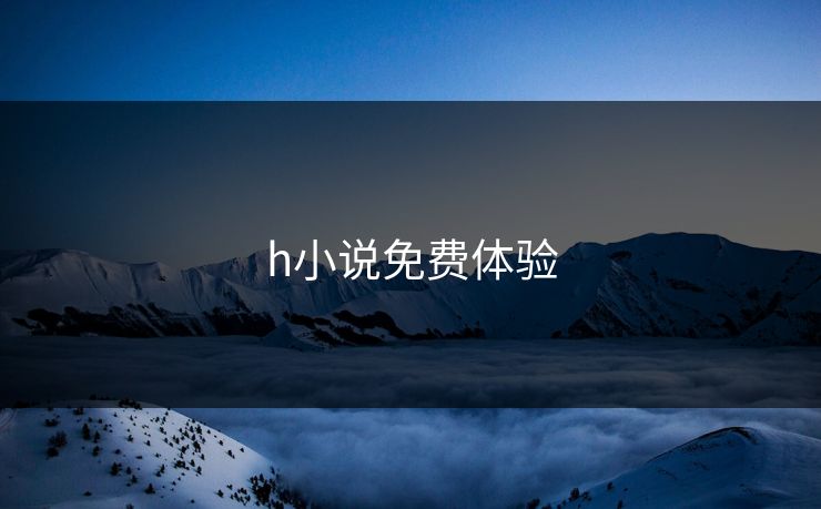h小说免费体验